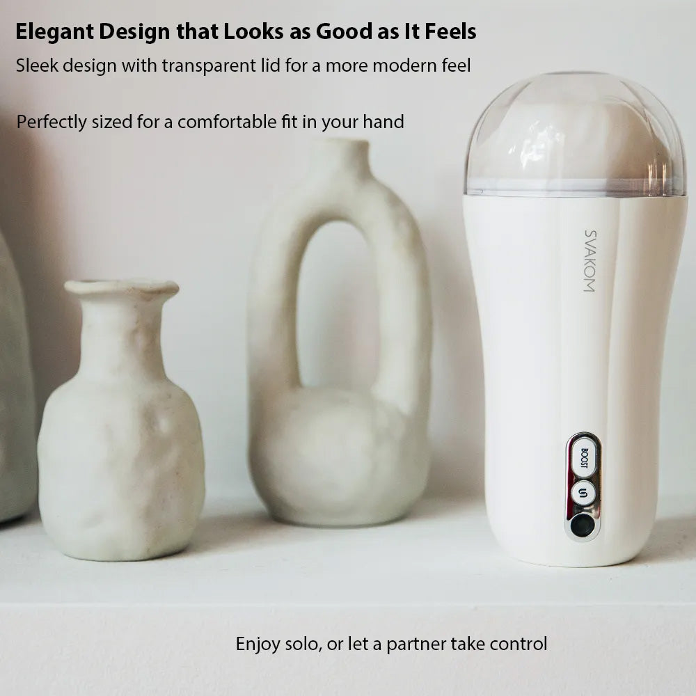 Robin Vibrating Stroking Masturbator | Svakom