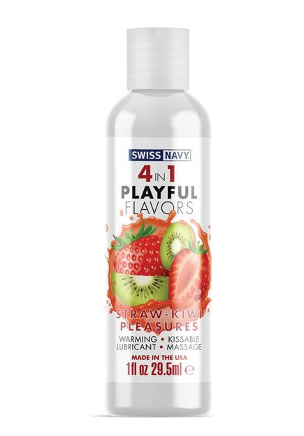 4 in 1 Strawberry Kiwi Pleasure Lube/Massage