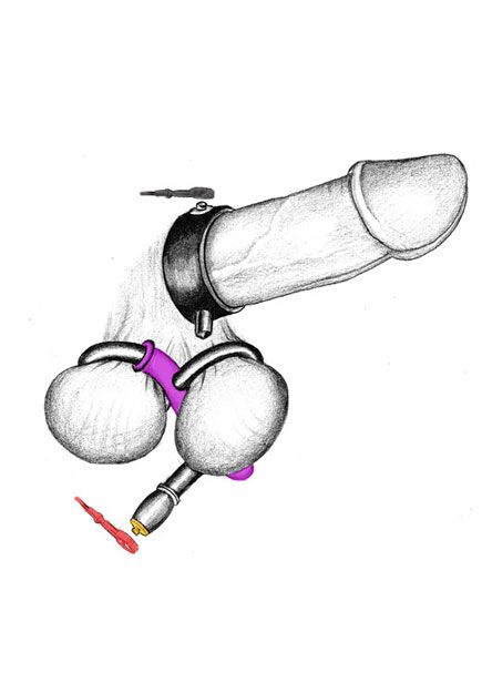 Électrode Tubulaire pour Testicules