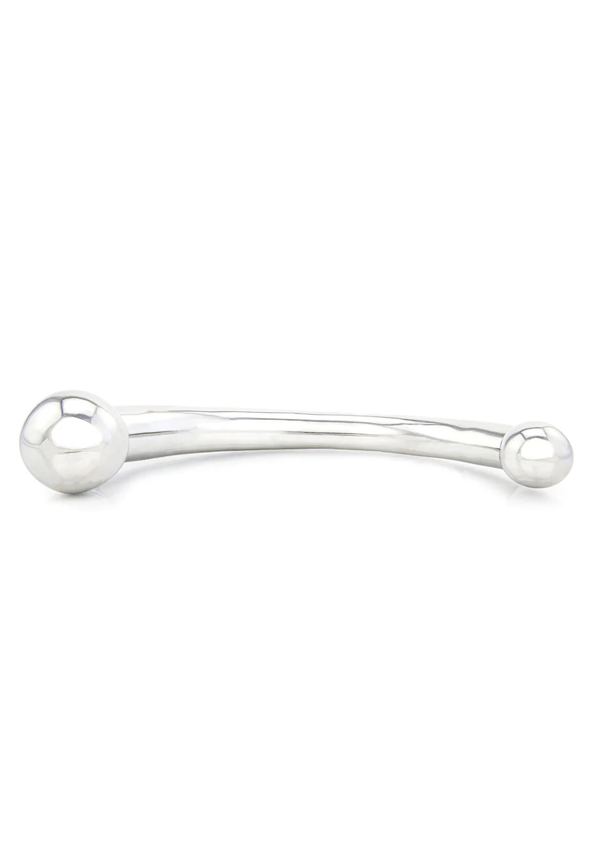 Stainless Steel Curved Head Dildo | XBLISS