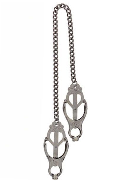 Silver Butterfly Nipple Clamps