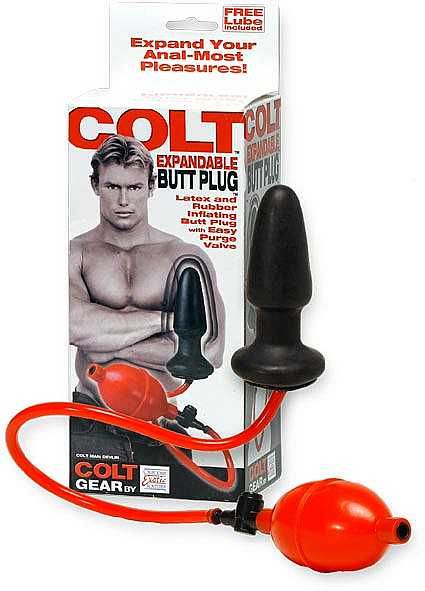 Buttplug gonflable Colt