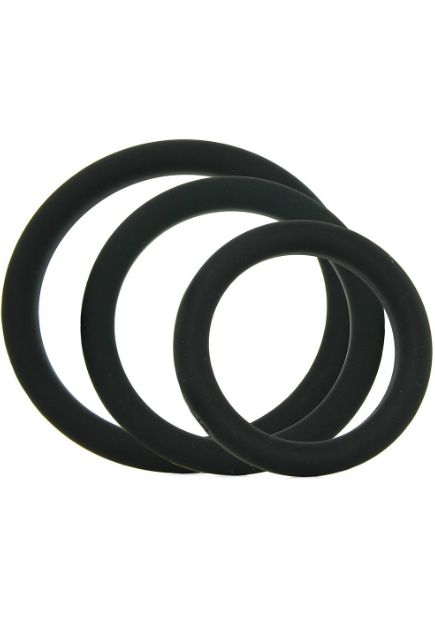 C-Ring 3PK Premium en silicone Xact-Fit-Varié (#14-17-2)