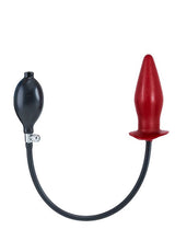 Inflatable Red Anal Plug - Large | Mister B