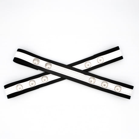 Cross Combo Leather Half-Harness | Saint At Large Design Collective