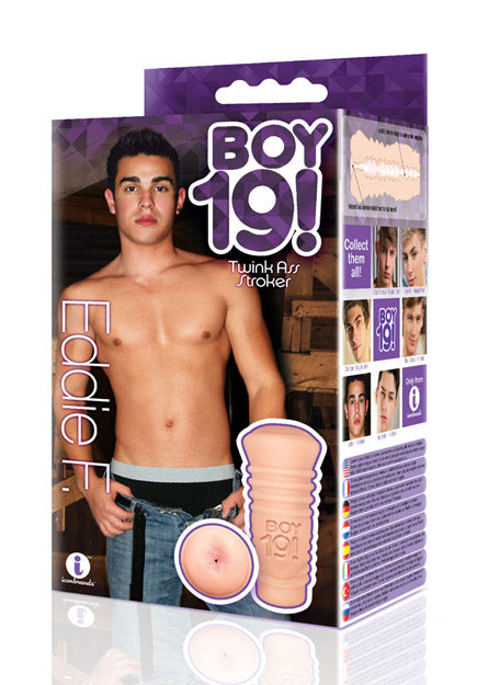 Boy19! Eddie F Twink Stroker