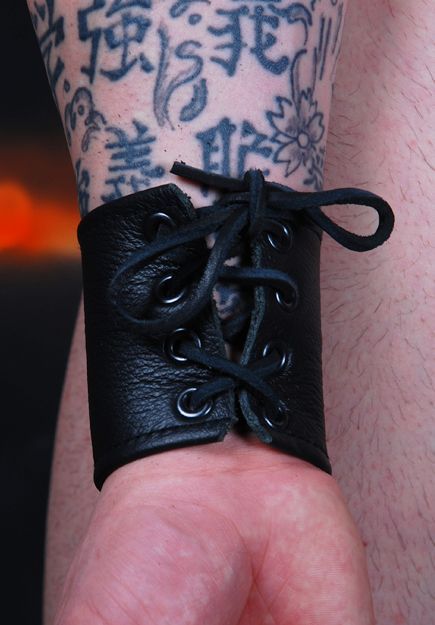 Lace Leather Bracelet