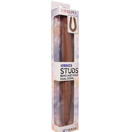 Studs Bend & Hold 12in Double Dong | California Exotics