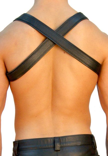 Crossed Back 1.5'' Half Harness