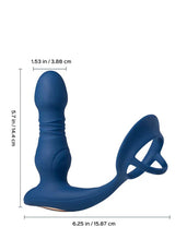 Masseur de prostate vibrant Cyrus contrôlé par app