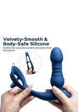 Masseur de prostate vibrant Cyrus contrôlé par app