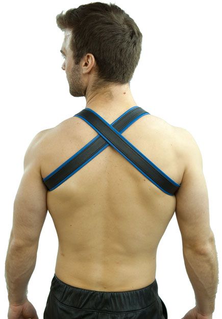Crossed Back 1.5'' Half Harness