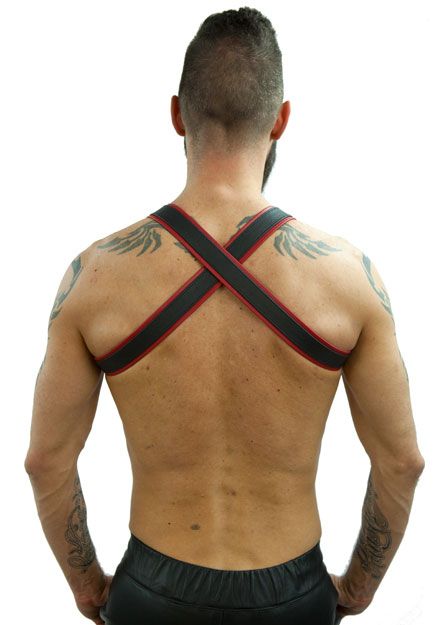 Crossed Back 1.5'' Half Harness