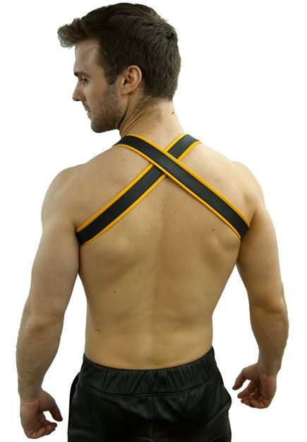 Crossed Back 1.5'' Half Harness