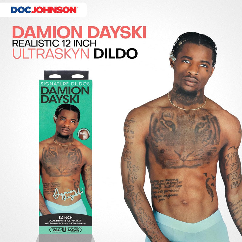 Damion Dayski Signature Cock Dildo | Doc Johnson
