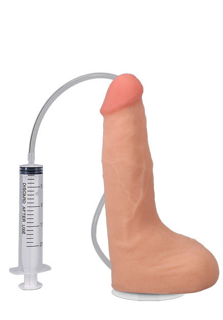 The Realistic Cock Squirting 8.5in Dildo | Doc Johnson