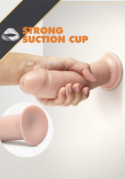 8in Self-Lubricating Dildo | Dr Skin Glide