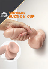Realistic 8.5in Self-Lubricating Dildo | Dr Skin Glide