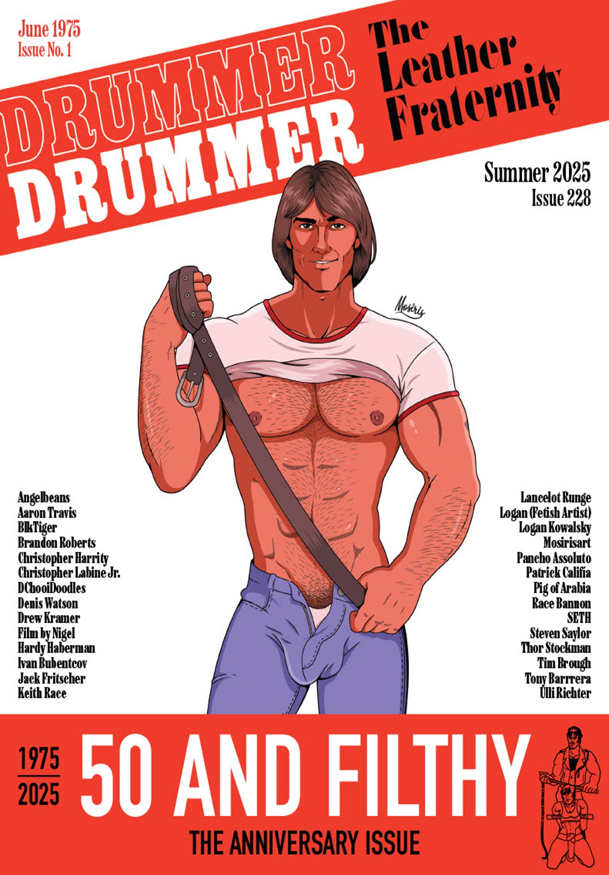 Drummer Magazine: 50 AND FILTHY - THE ANNIVERSARY ISSUE