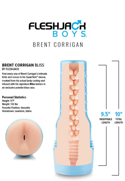 Brent Corrigan Fleshjack Masturbator | Fleshlight
