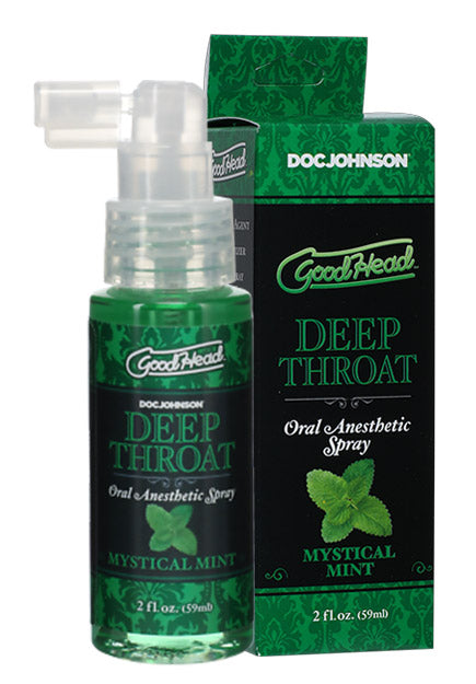 Deep Throat Spray - Mint | GodHead Doc Johnson