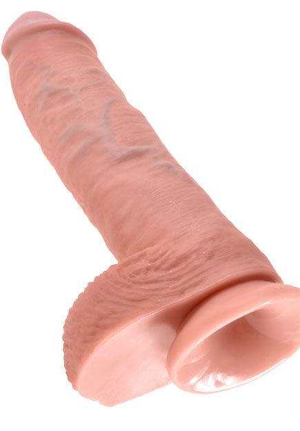 King Cock 10'' Dildo with Balls