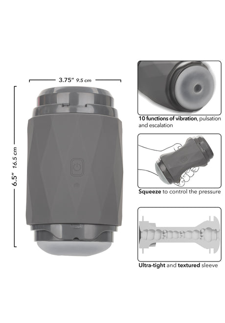 Milk Master Vibro Squeeze Stroker | California Exotics