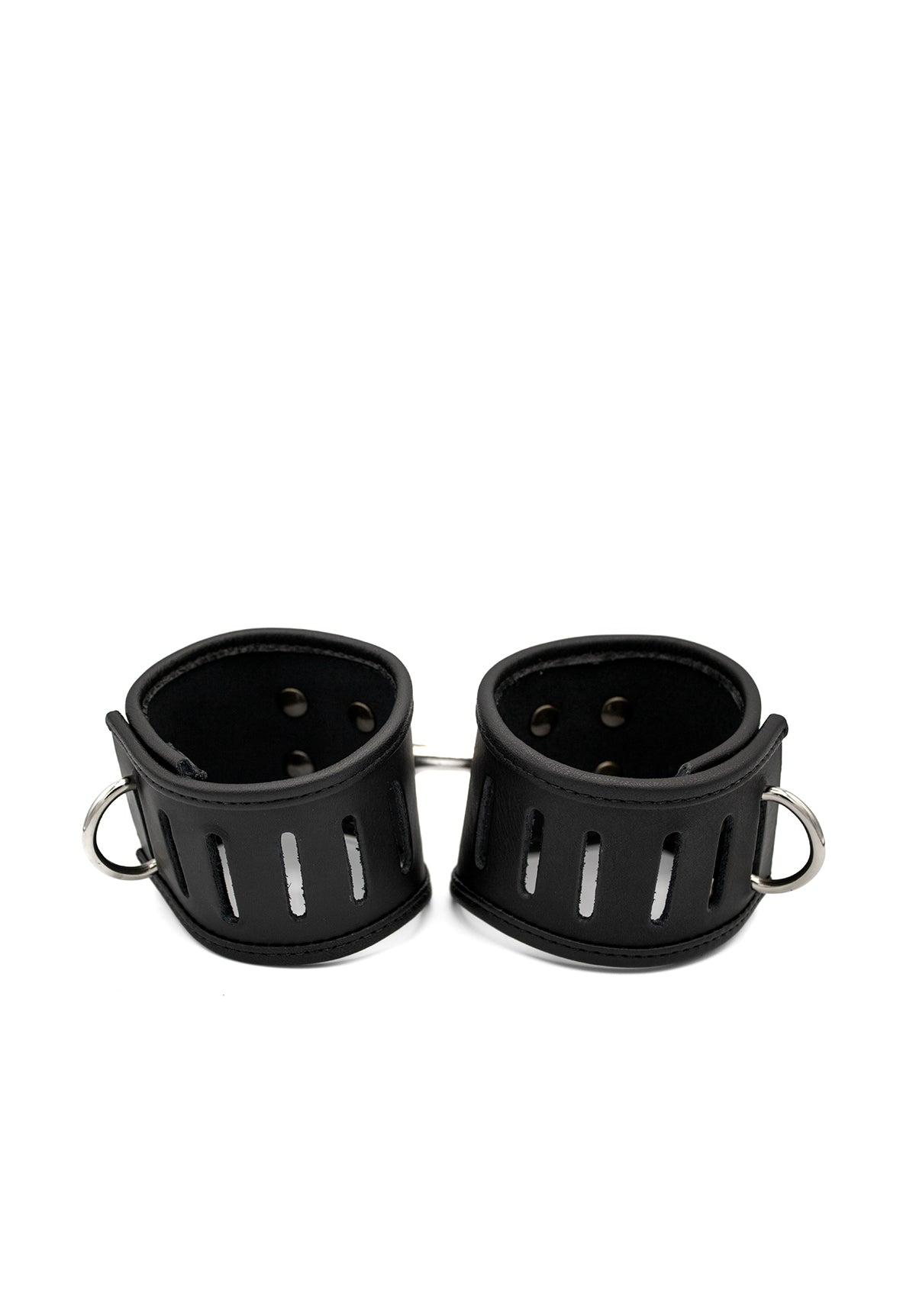 LeatherHandcuffs with D-Ring | Priape