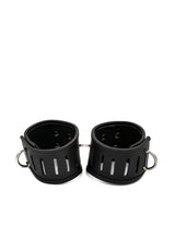 LeatherHandcuffs with D-Ring | Priape