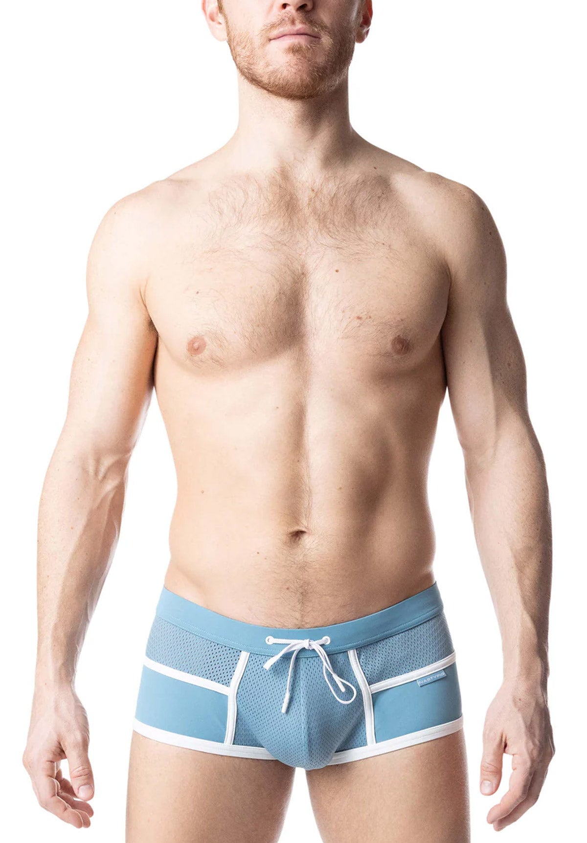 Overlay Squarecut Swimwear | Nasty Pig
