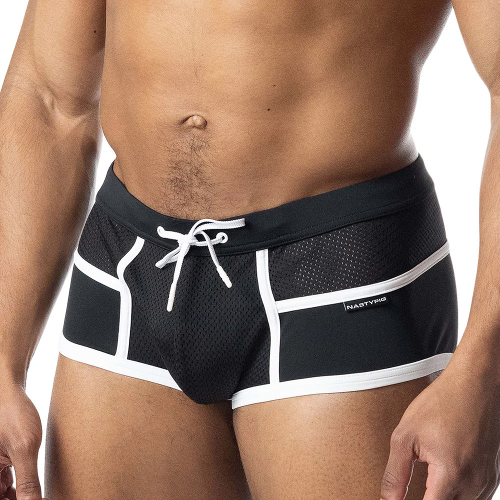 Overlay Squarecut Swimwear | Nasty Pig