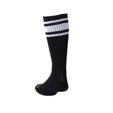 Hook'd Up Sport Sock Black-White | Nasty Pig
