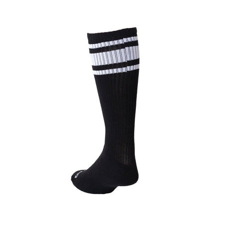 Hook'd Up Sport Sock Black-White | Nasty Pig