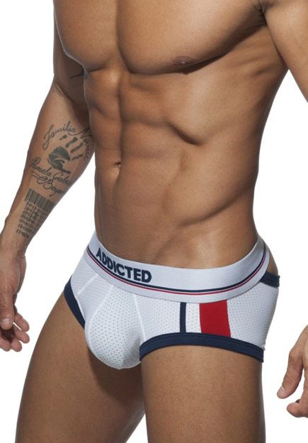 Caleçon sport ouvert en filet