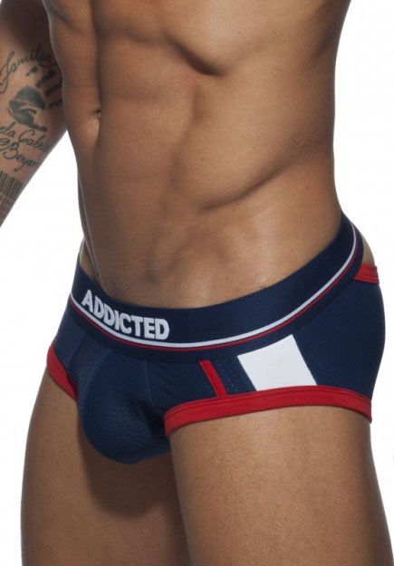 Caleçon sport ouvert en filet