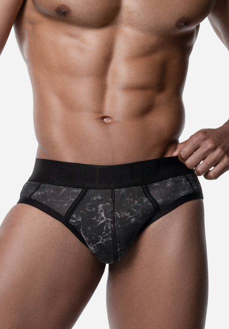 Black Washed Brief | PUMP! Underwear