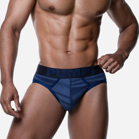 Indigo Blue Brief | PUMP! Underwear
