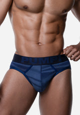 Indigo Blue Brief | PUMP! Underwear