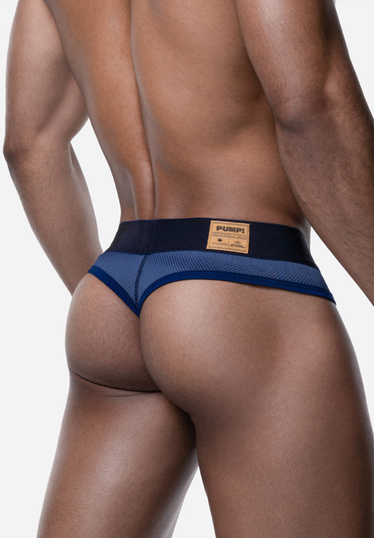 Indigo Blue Thong | PUMP! Underwear