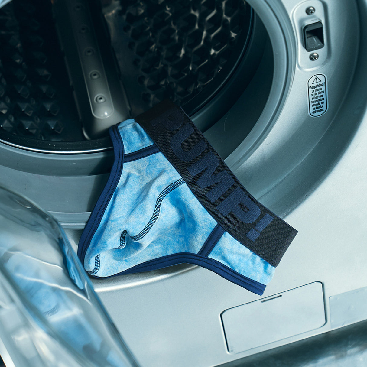 Bubble Blue Thong | PUMP! Underwear