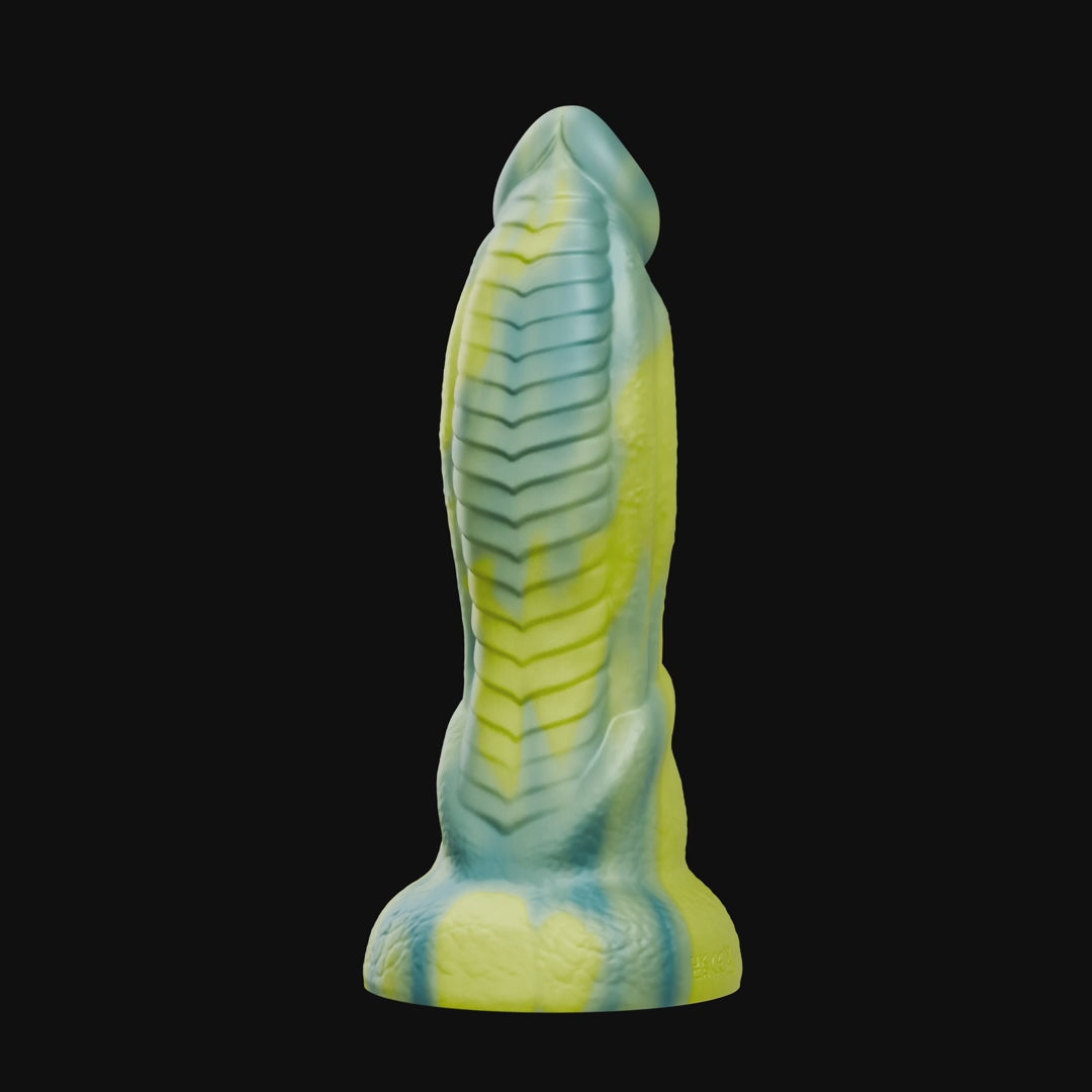 Rithen Reptilian Thrusting Dildo | Tentra