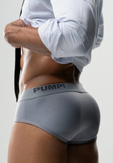 Gray Classic Brief | PUMP! Underwear