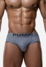 Gray Classic Brief | PUMP! Underwear