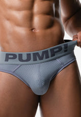 Gray Classic Thong | PUMP! Underwear
