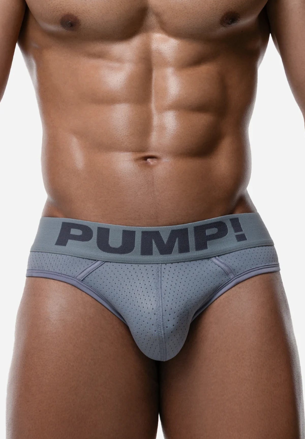 Gray Classic Thong | PUMP! Underwear