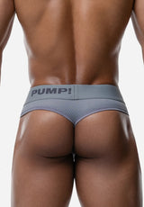 Gray Classic Thong | PUMP! Underwear