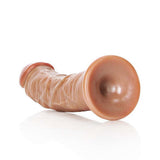 Ultra-Realistic Curved Dong 6in Tan | RealRock