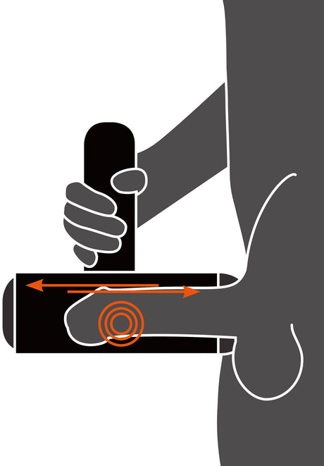 Rebel Men's Gear Stroker with 2 functions | REBEL