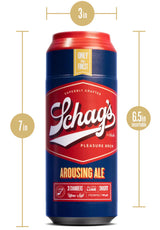 Schag's Arousing Ale Frosted Masturbator | Blush Novelties