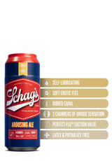 Schag's Arousing Ale Frosted Masturbator | Blush Novelties